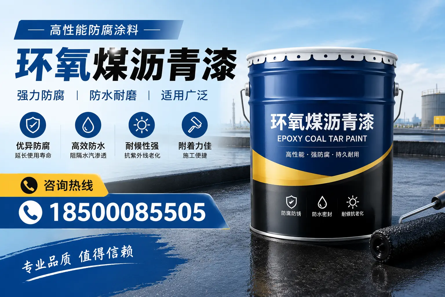 环氧煤沥青漆的主要成分与功能，抚顺用户深度了解
